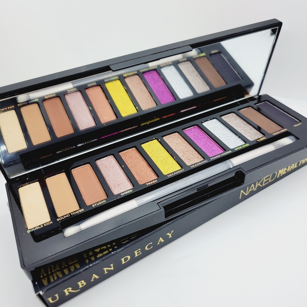 Urban Decay Naked Metal Mania Eyeshadow Palette Brand New In Box **read**